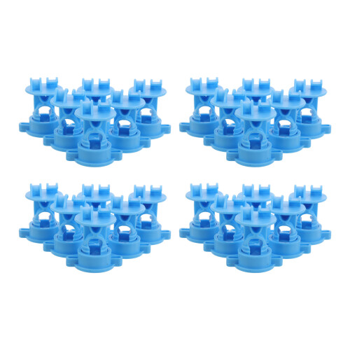 24St Sky-Blauwe Elektrische Hekisolators Plastic
