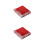 Soft Red Disposable Napkins Christmas Party Use 2