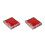 Soft Red Disposable Napkins Christmas Party Use 4