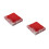 Soft Red Disposable Napkins Christmas Party Use 5