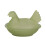 Glass Hen Candy Dish,Decorative Covered Candy- Glazed Color 6