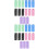 Déchets Petits Légers Résistants Multicolores 4