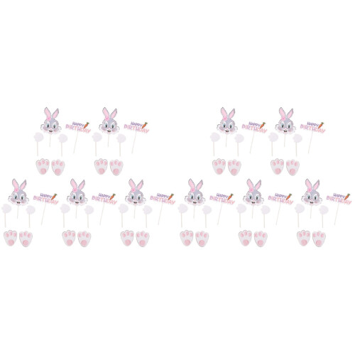 10Ensembles Toppers Papier Premium Décor Cupcake Et Gâteau 1