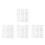 Tiny Silver Number Letter Stickers for DIY Art 7