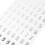 Tiny Silver Number Letter Stickers for DIY Art 9