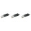 15Pièces Kit Nail Art Double Embout Noir Brosse Nylon 3