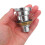 Silver Urinal Replacement Nozzle Metal Spray Head Quiet Operation 7
