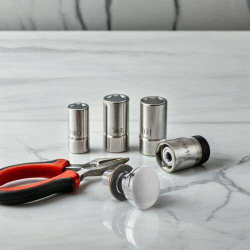 Metal Urinal Flush Nozzle with Water-Saving Sensor for Office Use 2