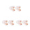 6Pcs Staple Pullers Hand Held for Office and Home Use 9