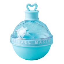 Moules à glace amusants en forme d'ampoule en silicone,-Bleu