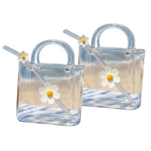 Ensemble de 2 grands verres créatifs de 770 ml offrant un-3