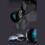 Monocular handheld telescope Bak4 prism lens 10x25 1
