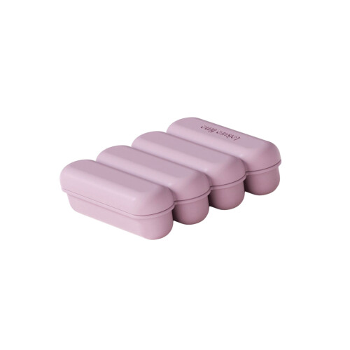 Bac à glaçons flexible en silicone, idéal pour les cubes-Violet