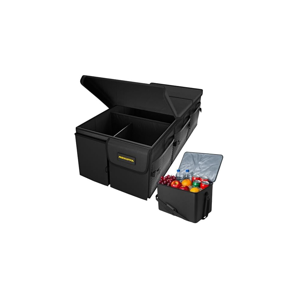 Collapsible Car Trunk Organizer With Lid 95L 9499224309234