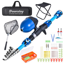 Kids Fishing Rod and Reel Combo with Tackle Box