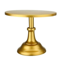Zestaw żeliwnych podstawek pod tort – 20 cm, 25 cm, 30 cm