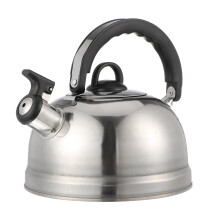 Bouilloire sifflante en acier inoxydable pour utilisation sur la cuisinière