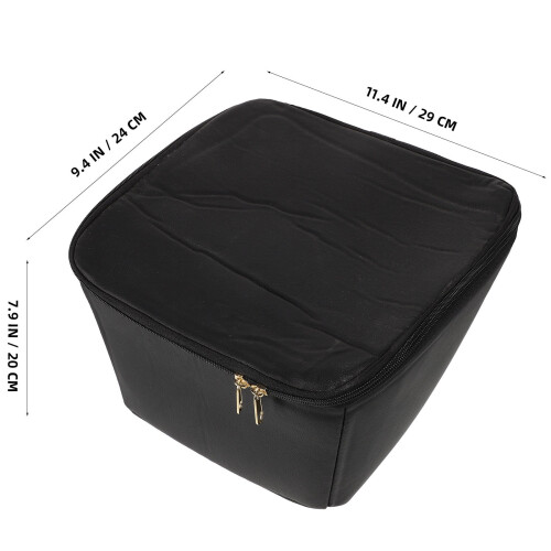 Electric Bicycle Bag Black Waterproof Large Capacity 1 Pack 1