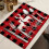 Set de 4 sets de table ronds de Noël 1
