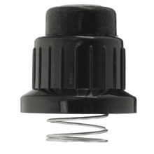 Bouchon allume-grill en plastique noir pour barbecues à gaz