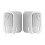 2pcs Plastic Toothbrush Storage Holder With Dustproof-White 1