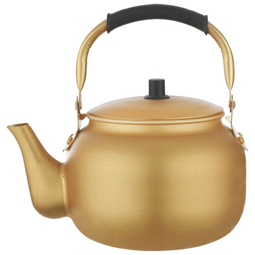 Bouilloire en aluminium 1L dorée