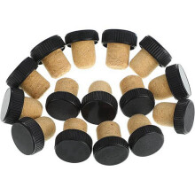 Tapones de madera en forma de T para vino (paquete de 50)