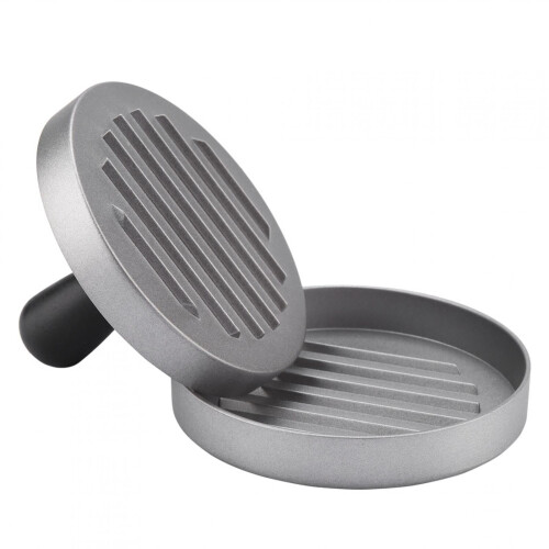 Non-Stick Round Burger Press – Aluminium Patty Maker