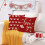 Fodere per cuscini di San Valentino 18x18 con design a cuore rosso, set di 3