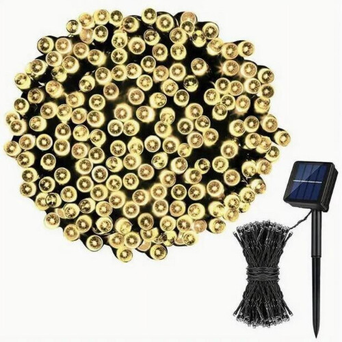 Solar lichtslinger met 300 LED's, waterdicht, 8 standen 1