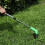 Aluminum Alloy Cordless Grass Trimmer with Adjustable Pole 5