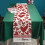 Heart Table Runner Red Plaid Rustic Burlap 120x18 Inches 5