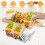 Taco-Halter-Set aus Edelstahl, 4er-Set 2