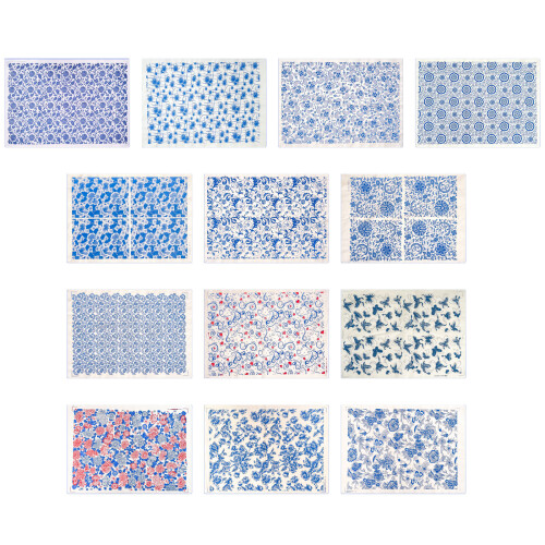 Papier décalcomanie sous glaçage à haute température pour-020 2