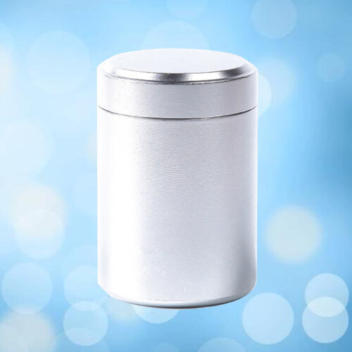 Teedose aus Metall mit luftdichtem Deckel 2