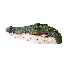 Drijvende alligatorkop, nepkop voor zwembadaccessoires-250225