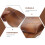 Wooden Spoon Rest Smooth Scoop Holder 2 pcs 5
