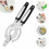 Stainless Steel Jar Opener Adjustable Ergonomic Lever Black 4