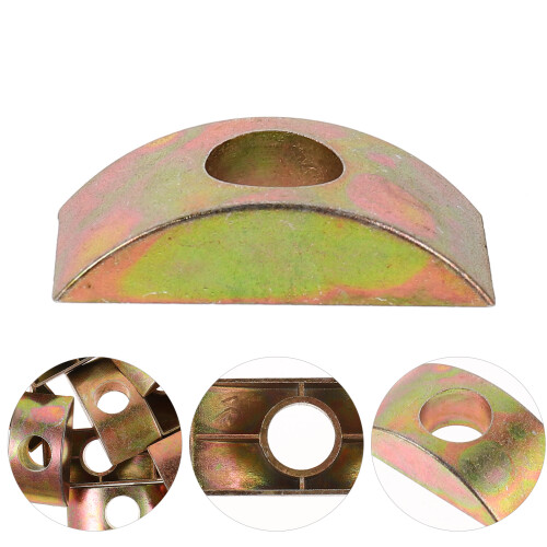 25 st halvmåneformade metallmöbelbrickor 2