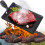 Mini grillpanne, non-stick, jern, campingbrett 4