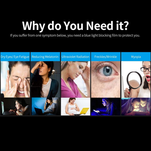 Blue Light Blocking Screen Protector for 24 inch Monitor 1