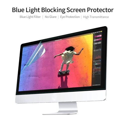 Blue Light Blocking Screen Protector for 24 inch Monitor 2