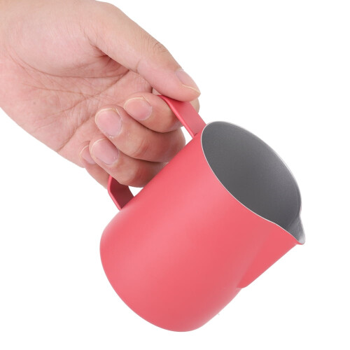 Melkschuimkan van roestvrij staal, 600 ml 2