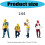 Figurine d'ouvrier de Construction-Leader féminin Lookin 4