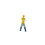 Figurine d'ouvrier de Construction-Leader féminin Lookin 6