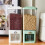 Food Storage Box Plastic Cereal Container 3.75L with Lid 4
