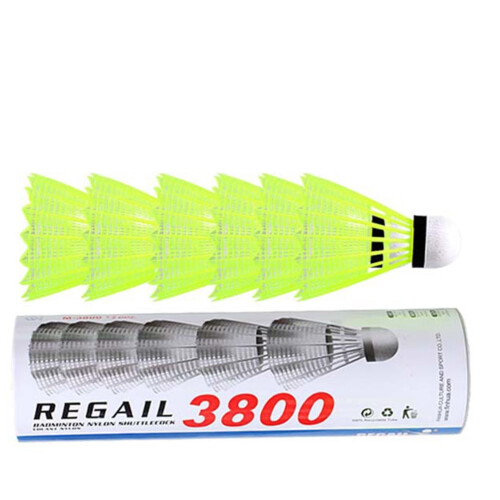 Badmintonbollar i nylon – 6-pack 2