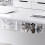 Boîte de rangement suspendue transparente pour maquillage, 6