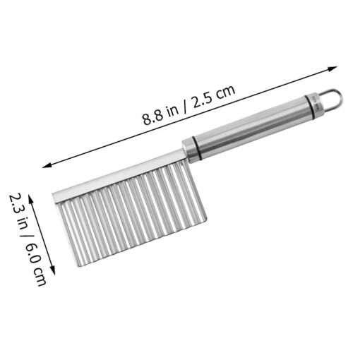 Potetskiver i rustfritt stål – 22,5 cm 2