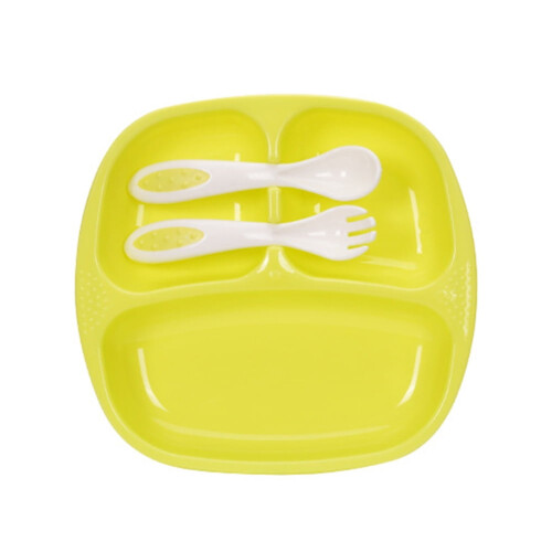 Limei baby feeding set silicone bibs spoons fork cup 3 pcs 1